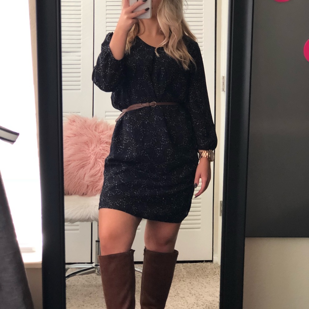 Above the knee length dress